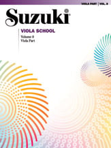 SUZUKI VIOLA SCHOOL #8 VIOLA cover